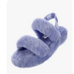 Ugg Oh Yeah Fluff Slide Slipper Size 7 NEW